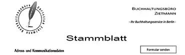 Steuerbüro Berlin Personalfragebogen Vorlage